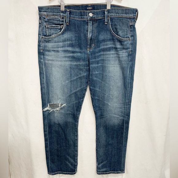 AGoldE Isabel slim cropped boyfriend jeans - Picture 2 of 11